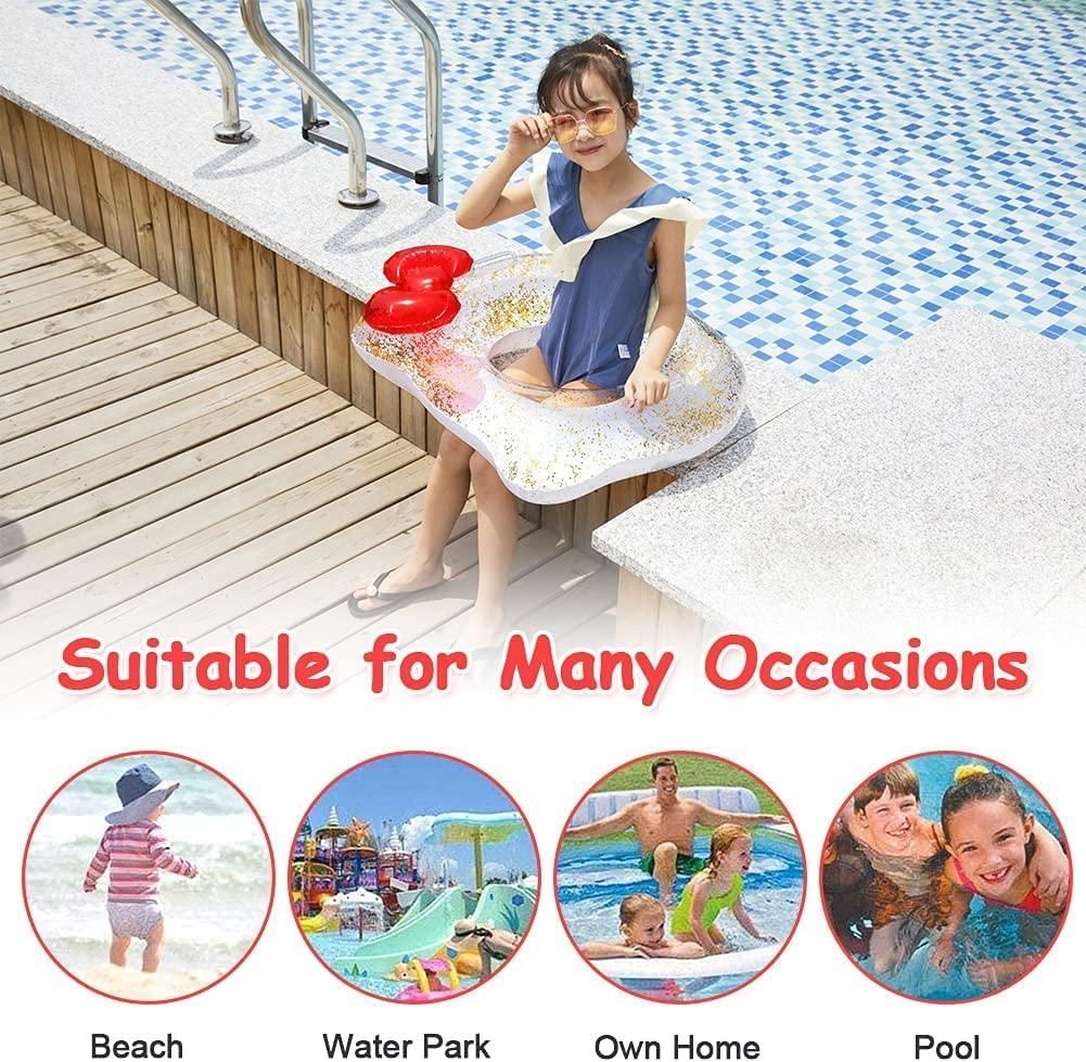 Swimming Ring with Handle for Kids