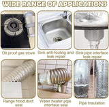 High Temperature Resistant Aluminum Foil Tape For Kitchen