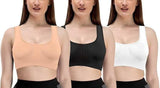 🔥 Buy 3 Packs - Soft Push Up Adjustable Wireless Bra