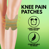 Certified ✅ Pain Relief Knee Patches | Packs 10 / 20 / 30